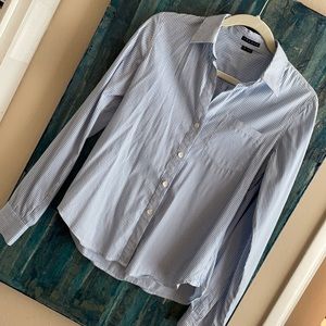 Theory button down blouse